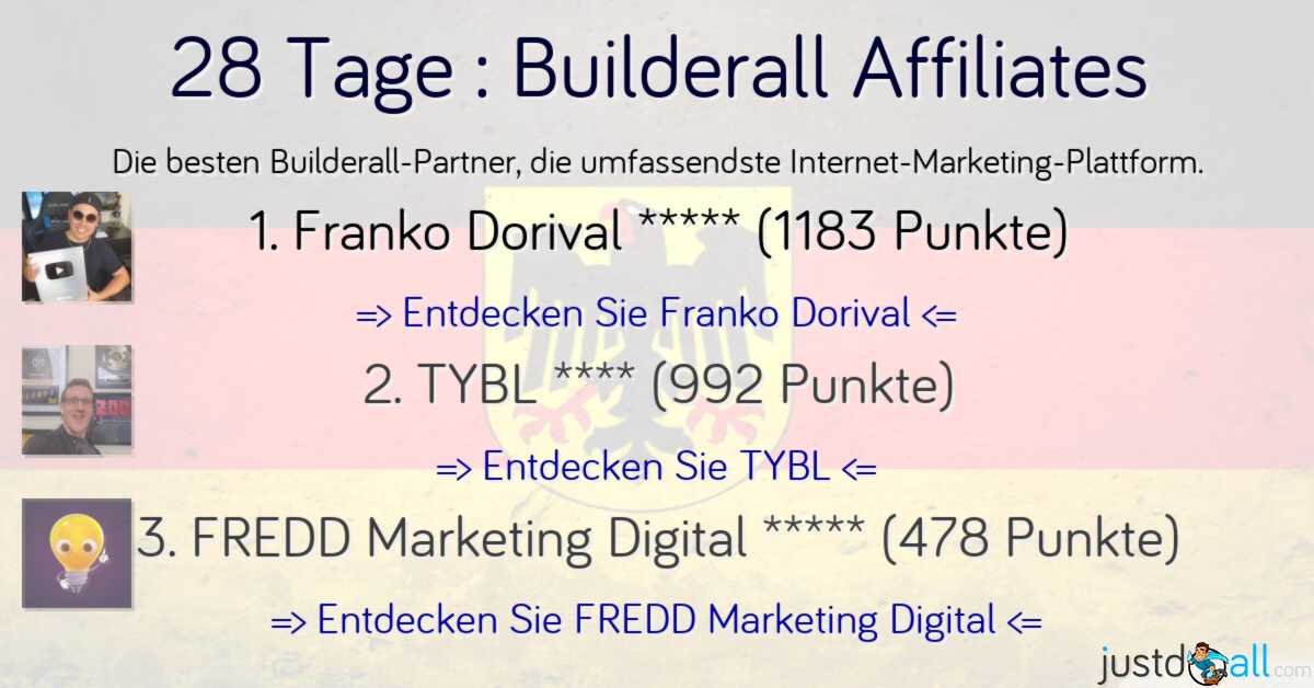 28 Tage : Builderall Affiliates