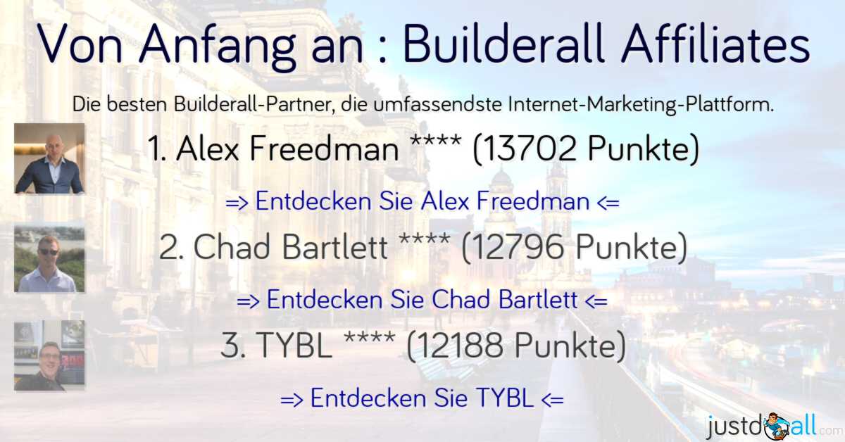 Von Anfang an : Builderall Affiliates