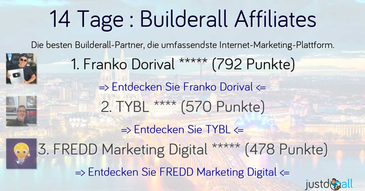 14 Tage : Builderall Affiliates
